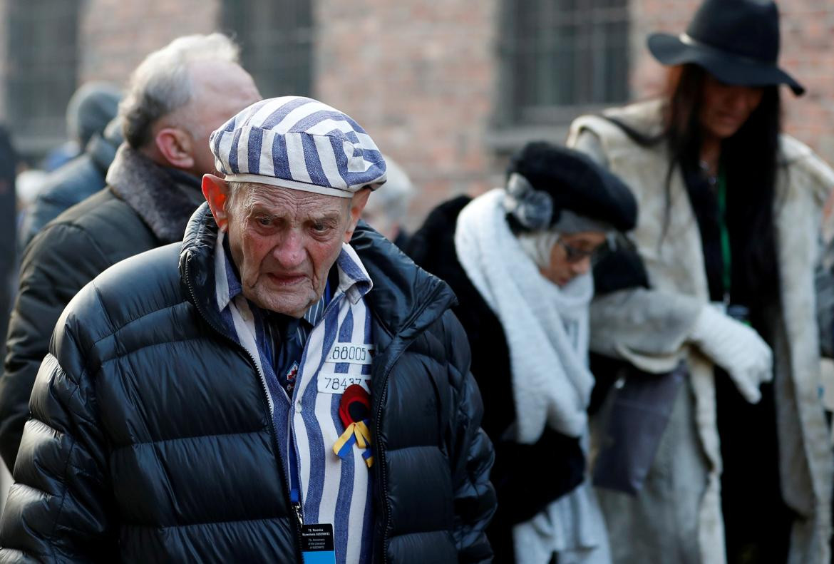 Auschwitz, aniversario de liberación, campo de concentración, Holocausto (Reuters)
