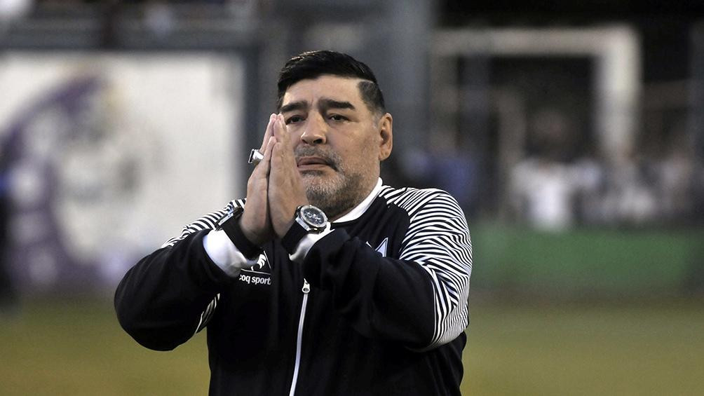 Diego Maradona, técnico y ex jugador