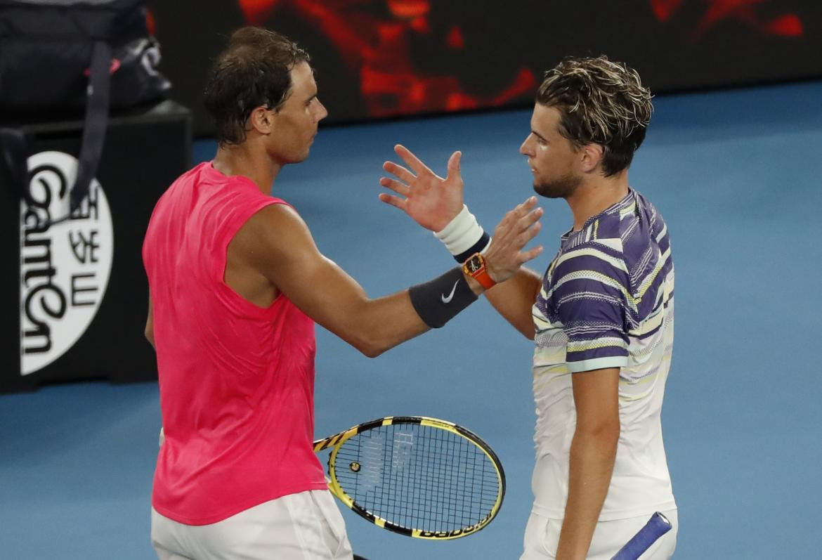 Rafael Nadal cayó con Dominic Thiem, Tenis, REUTERS
