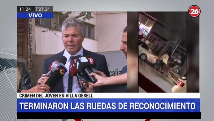 Fernando Burlando sobre crimen en Villa Gesell, móvil Canal 26