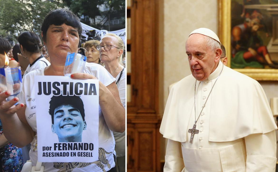 Crimen en Villa Gesell, Fernando Báez Sosa, Papa Francisco, NA, Reuters