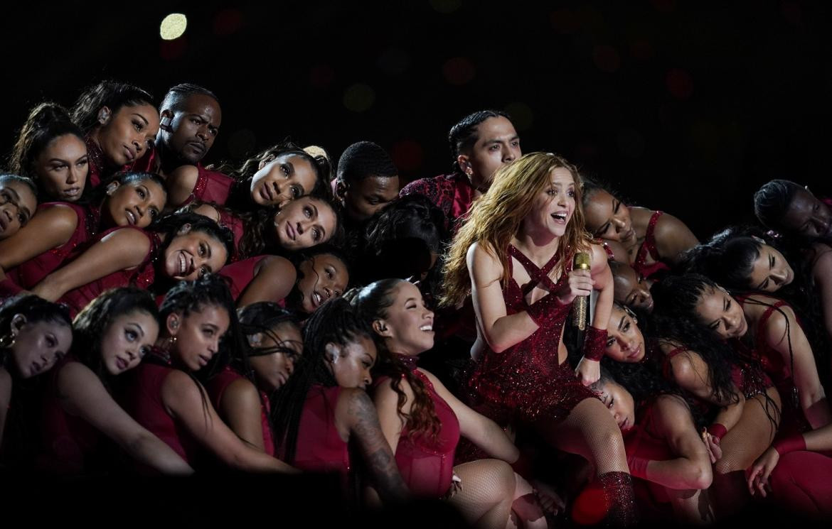 Shakira en el Super Bowl - Reuters