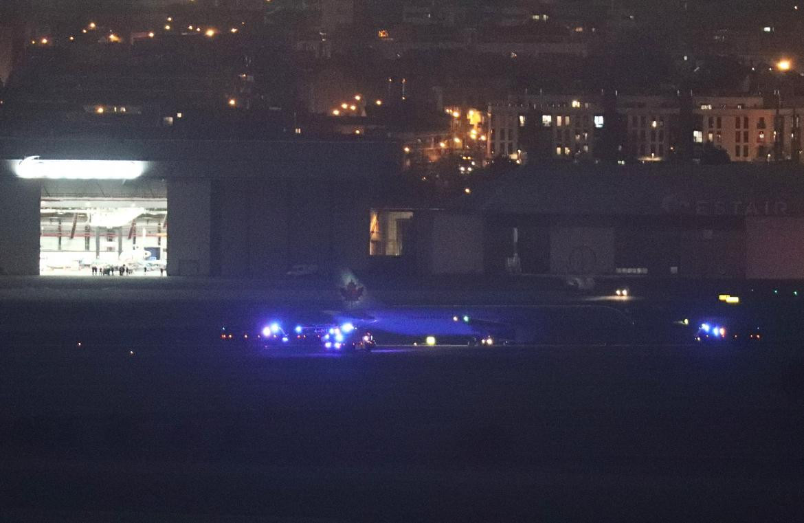 Boeing 767 de Air Canadá, aterrizaje en Madrid, REUTERS