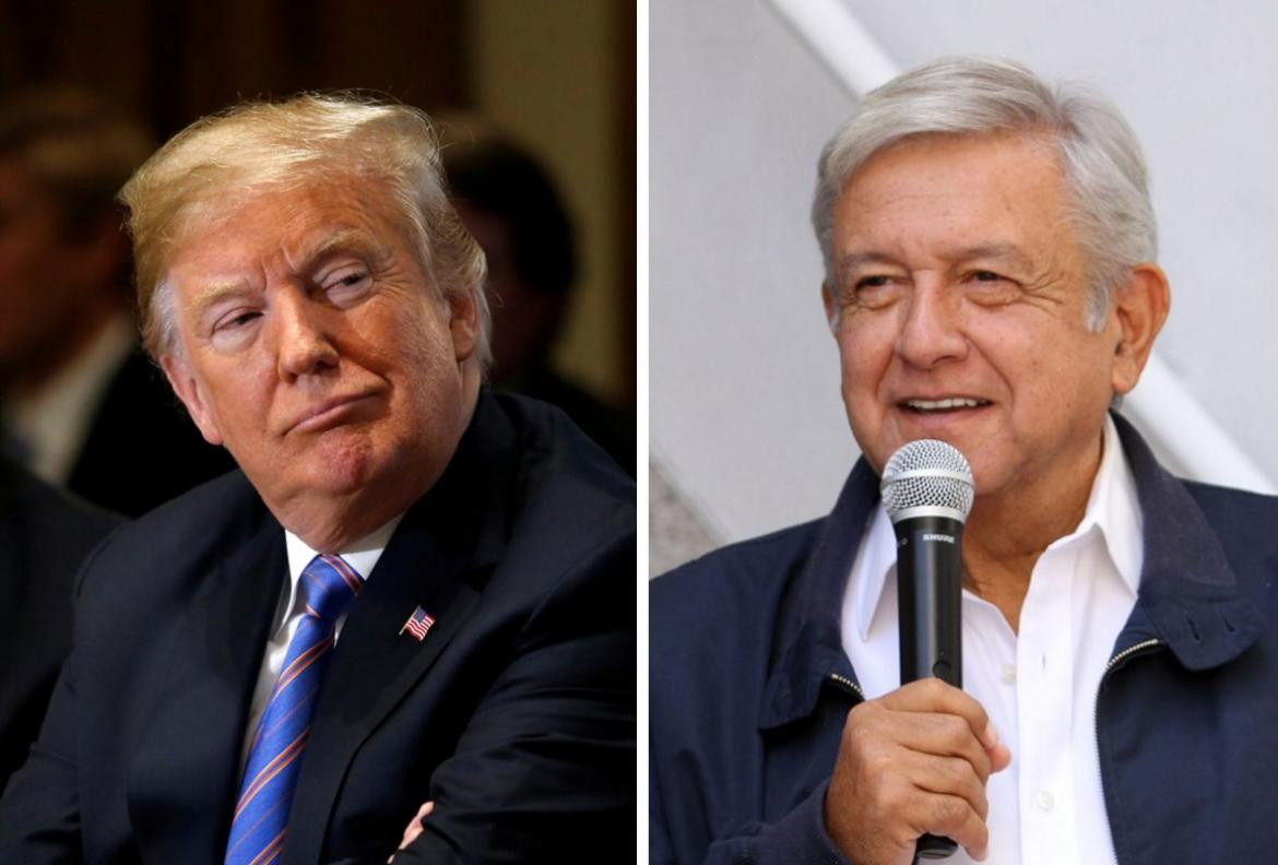 López Obrador y Donald Trump