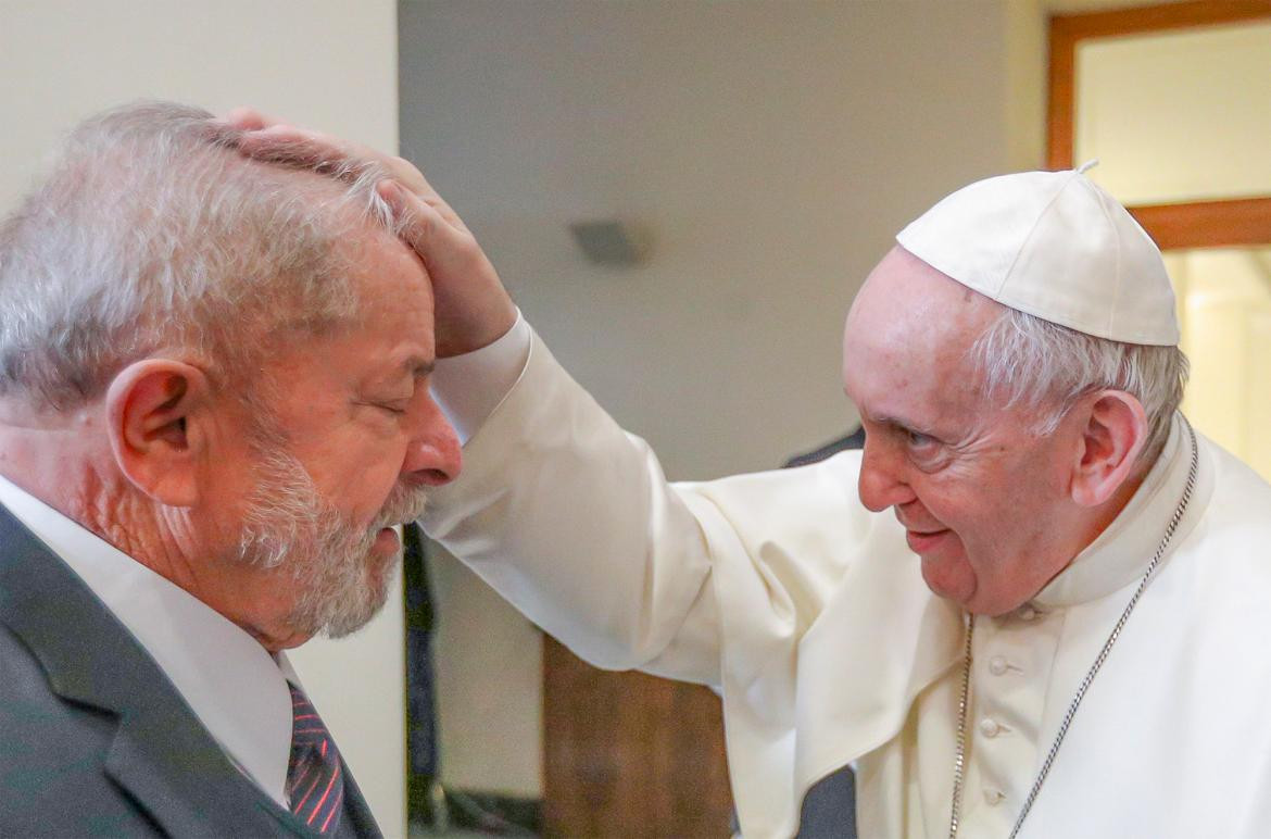 Lula y el Papa Francisco, Vaticano, Roma, REUTERS