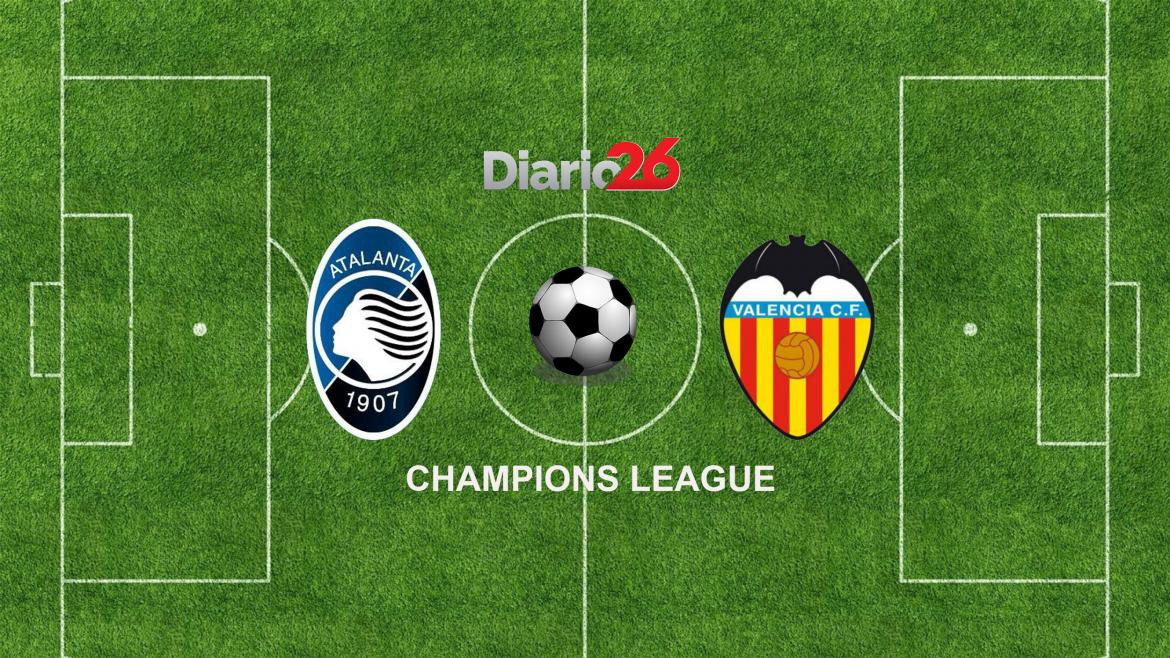 Atalanta vs. Valencia, Champions League, Diario 26