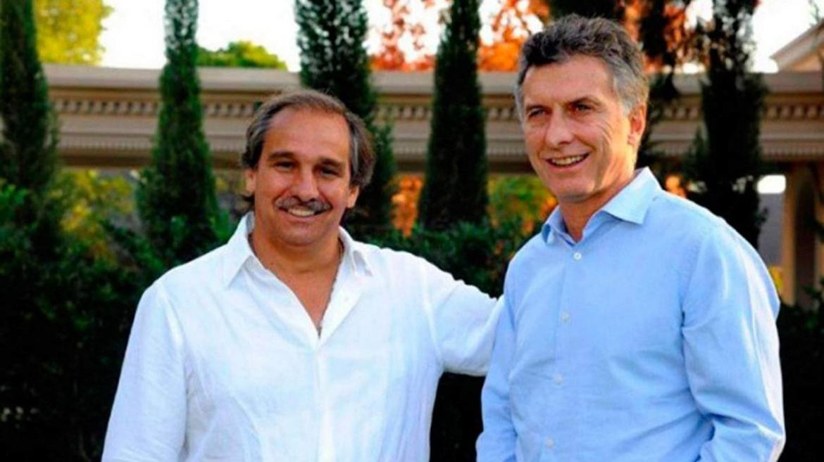 Nicolás Caputo y Mauricio Macri