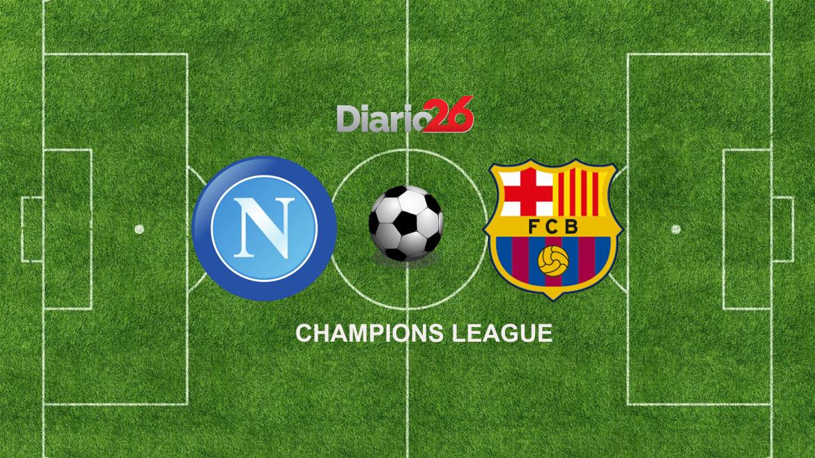 Napoli vs. Barcelona, Champions League, Diario 26.