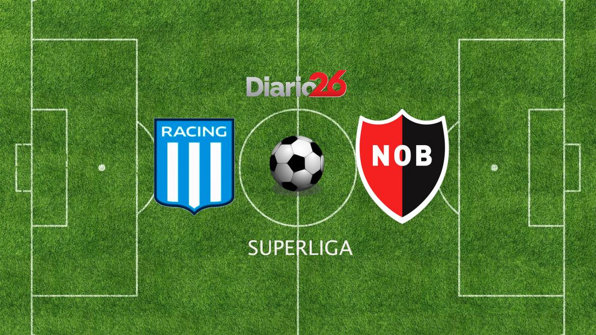 Racing vs. Newells, Superliga, Diario26.