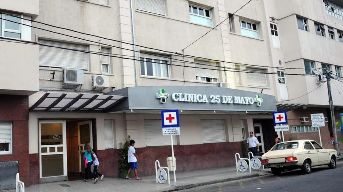 Clínica 25 de Mayo de Mar del Plata - Paciente con coronavirus