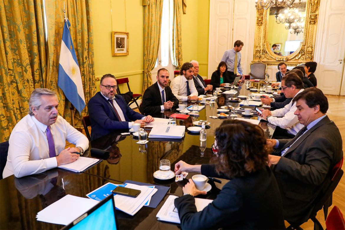 Coronavirus, Argentina, reunión de Gobierno, NA