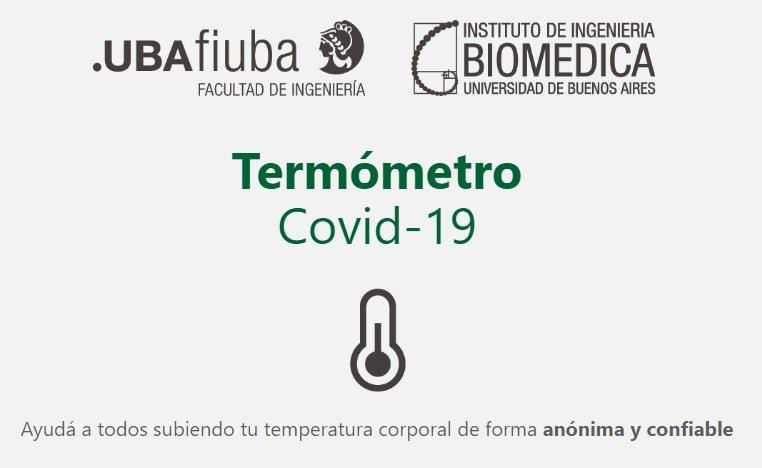 App para termométro de coronavirus UBA