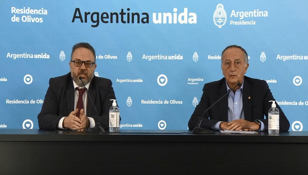 Matías Kulfas y Miguel Acevedo, tras reunión de Alberto Fernández con la UIA, CANAL 26	