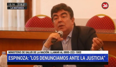 Fernando Espinoza: “Denunciamos ante la Justicia a 3.770 personas que volvieron del exterior y no estaban en sus domicilios durante la cuarentena”