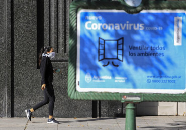 Coronavirus en Argentina: 95 muertos, 66 nuevos casos y un total de 2.208 infectados en el país