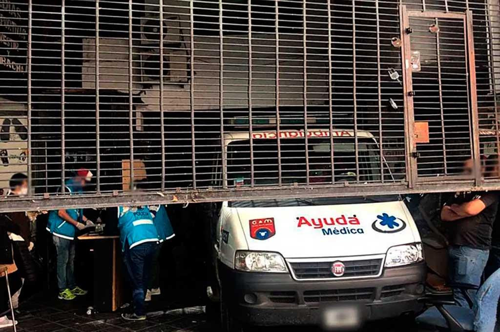 Doce detenidos por vender pantuflas en ambulancia durante cuarentena de coronavirus