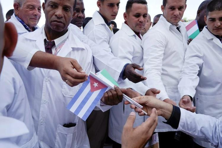 Coronavirus, misiones de médicos cubanos