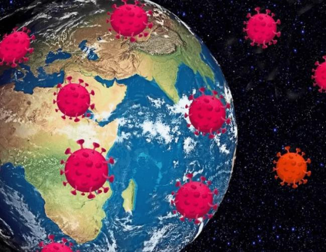 Coronavirus en el mundo, mapa