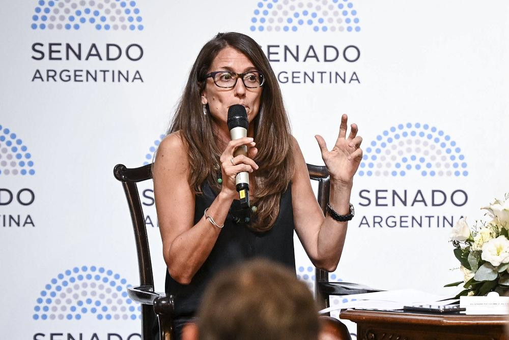 Ministra de la Mujer, Genero y Diversidad, Elizabeth Gomez Alcorta, NA