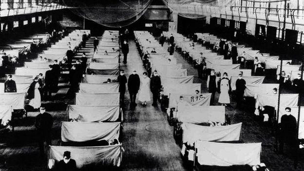 Gripe española, salud, pandemia
