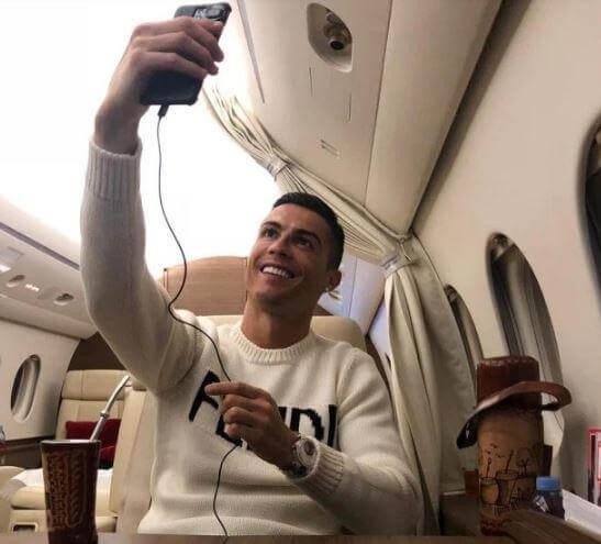Avión de Cristiano Ronaldo