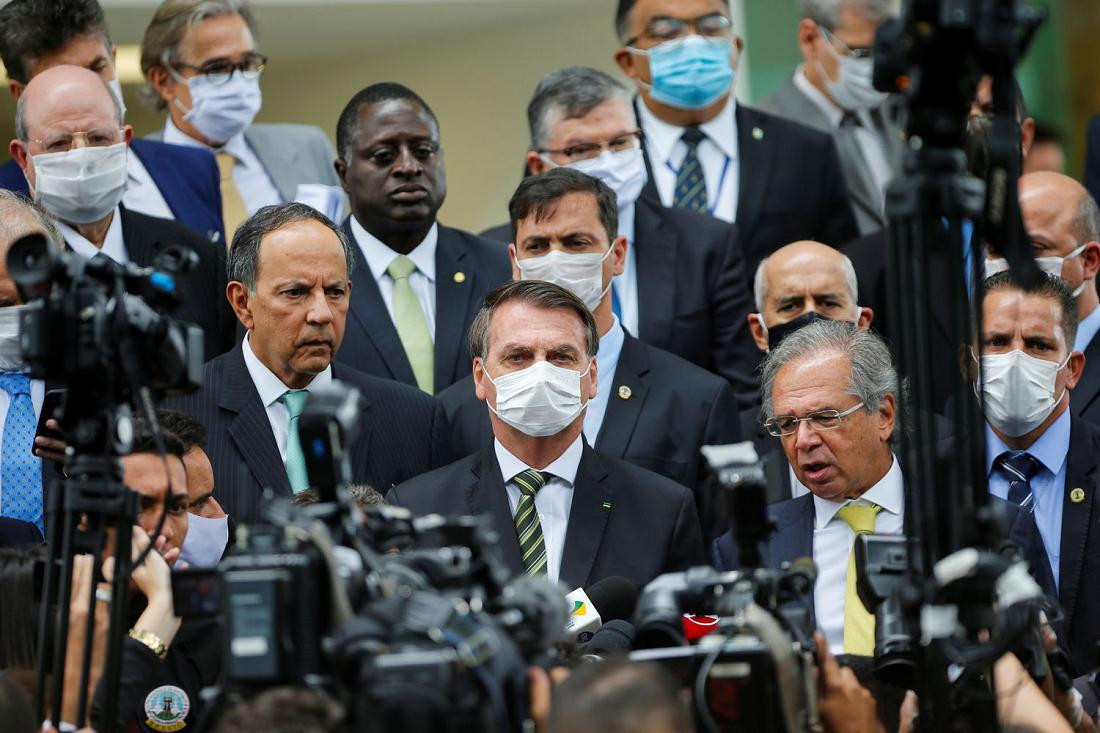Jair Bolsonaro, Coronavirus en Brasil, Reuters