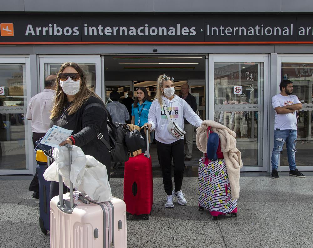 Coronavirus, Argentina, llegada de pasajeros desde el exterior, NA
