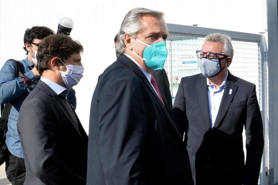 Alberto Fernández, presidente de Argentina, recorridas por coronavirus, NA