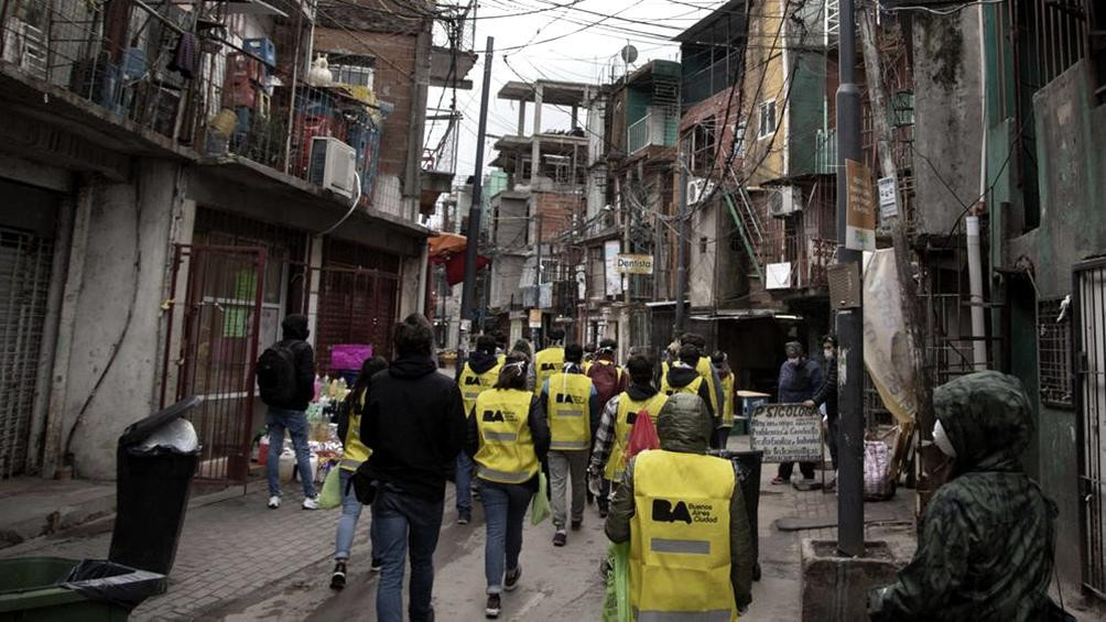 Coronavirus en Argentina, barrios vulnerables, Ciudad de Buenos Aires