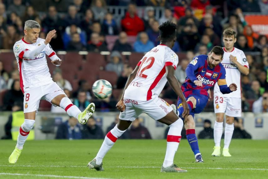 Messi vs Real Mallorca, La Liga, fútbol español
