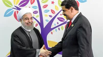 Presidentes de Irán y Venezuela