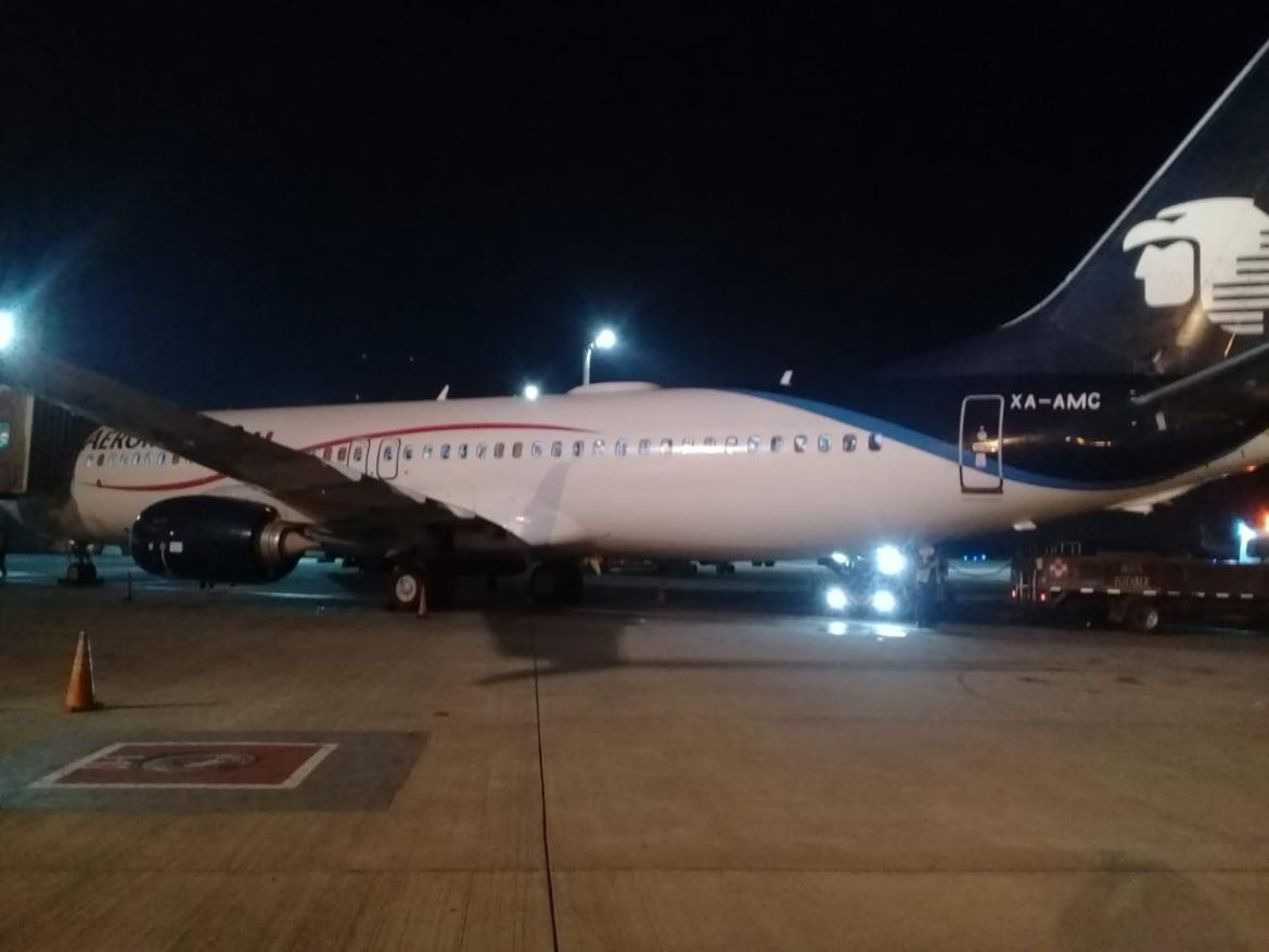 Avión amenazado en el Aeropuerto de Ezeiza