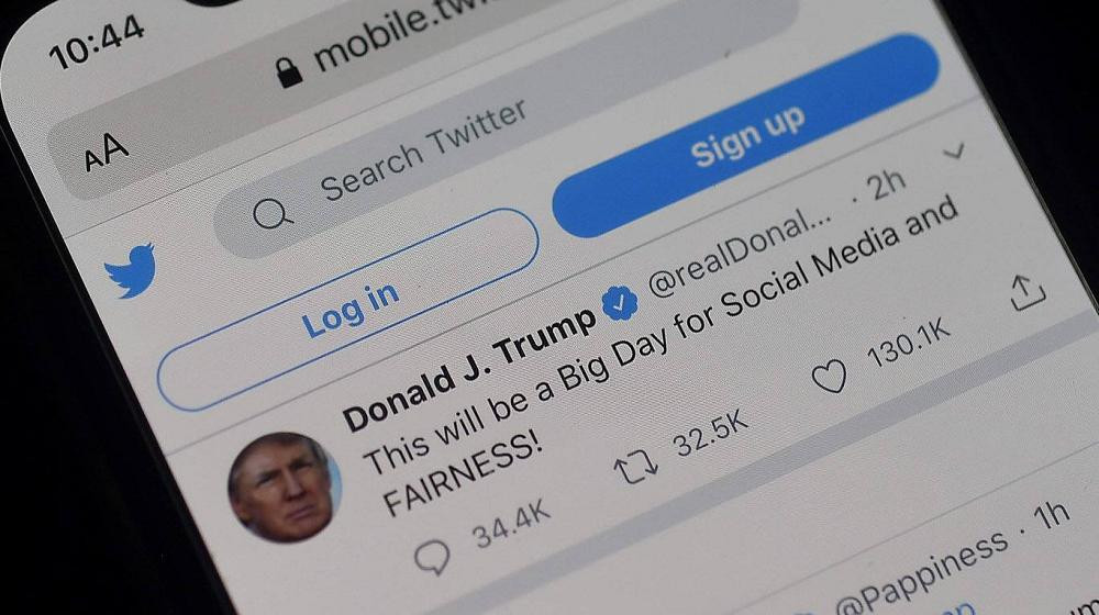 Donald Trump, mensaje en Twitter, redes sociales