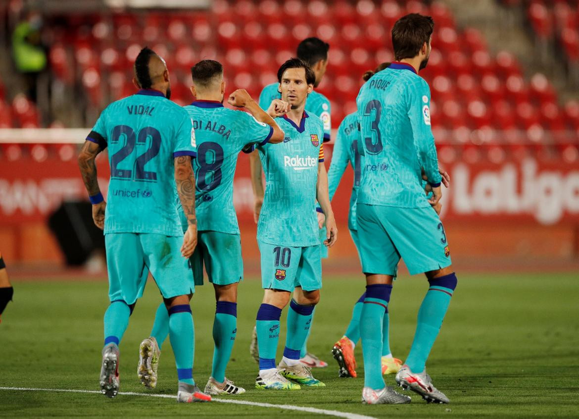 Lionel Messi, Barcelona vs Mallorca, REUTERS	