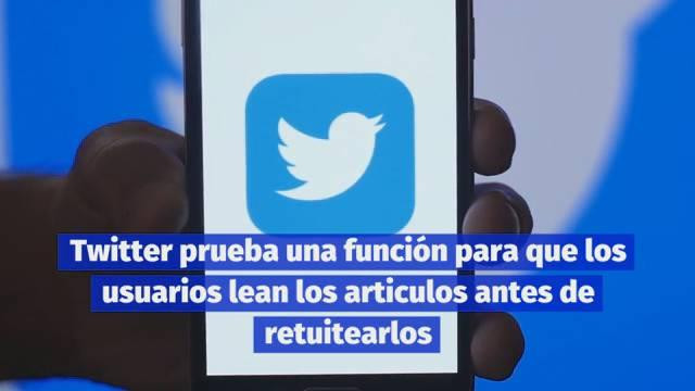 VIDEO REUTERS, Twitter prueba una función para que los usuarios lean los articulos antes de retuitearlos, REDES SOCIALES