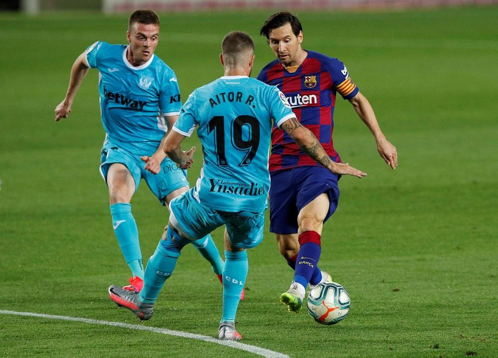 Messi, Barcelona, Leganés, Reuters	