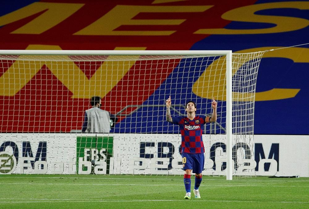 Messi, Barcelona, festejo de gol, Reuters	