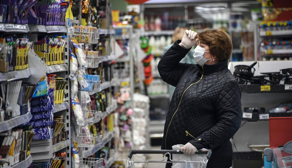Supermercados, coronavirus, pandemia