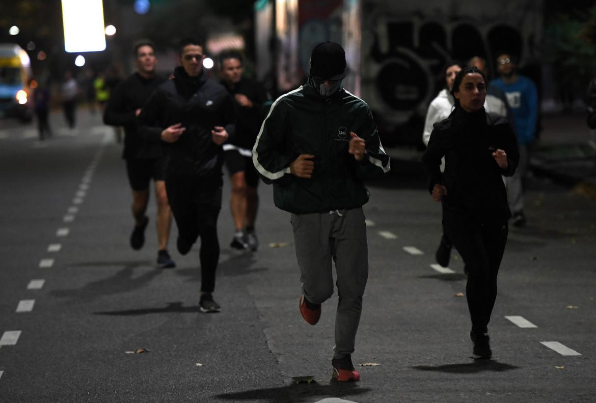 Runners en la Ciudad, coronavirus en Argentina