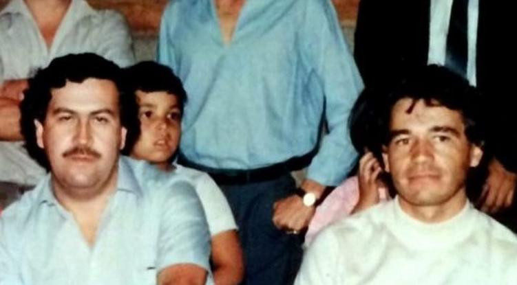 Carlos Lehder junto a Pablo Escobar
