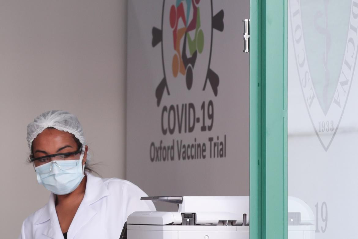 Prueba de vacuna contra el coronavirus en Brasil, REUTERS