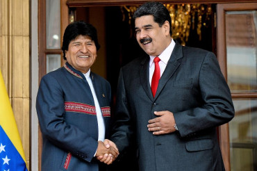 Gobierno de Bolivia acusó a Nicolás Maduro y Evo Morales por 