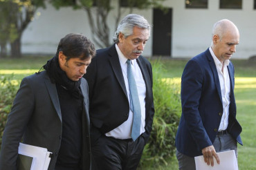 Alberto Fernández recibe este miércoles a Kicillof y Rodríguez Larreta para definir flexibilización de cuarentena