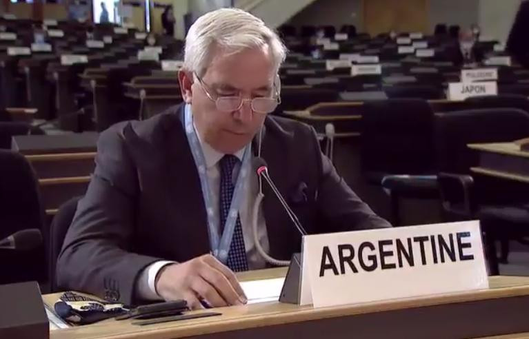 Federico Villegas, embajador argentino ante los organismos internacionales en Ginebra, video sobre Venezuela