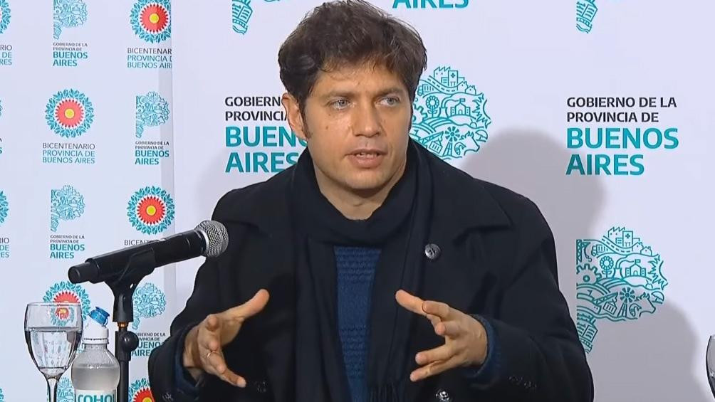 Axel Kicillof, gobernador de la provincia de Buenos Aires