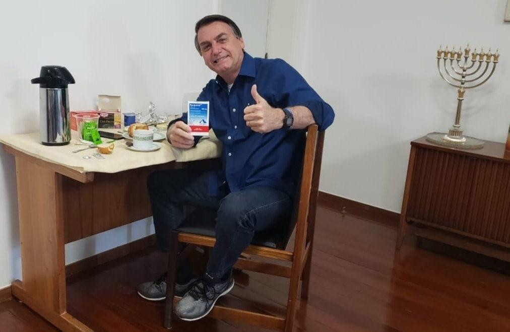 Jair Bolsonaro, test positivo de coronavirus, foto Twitter