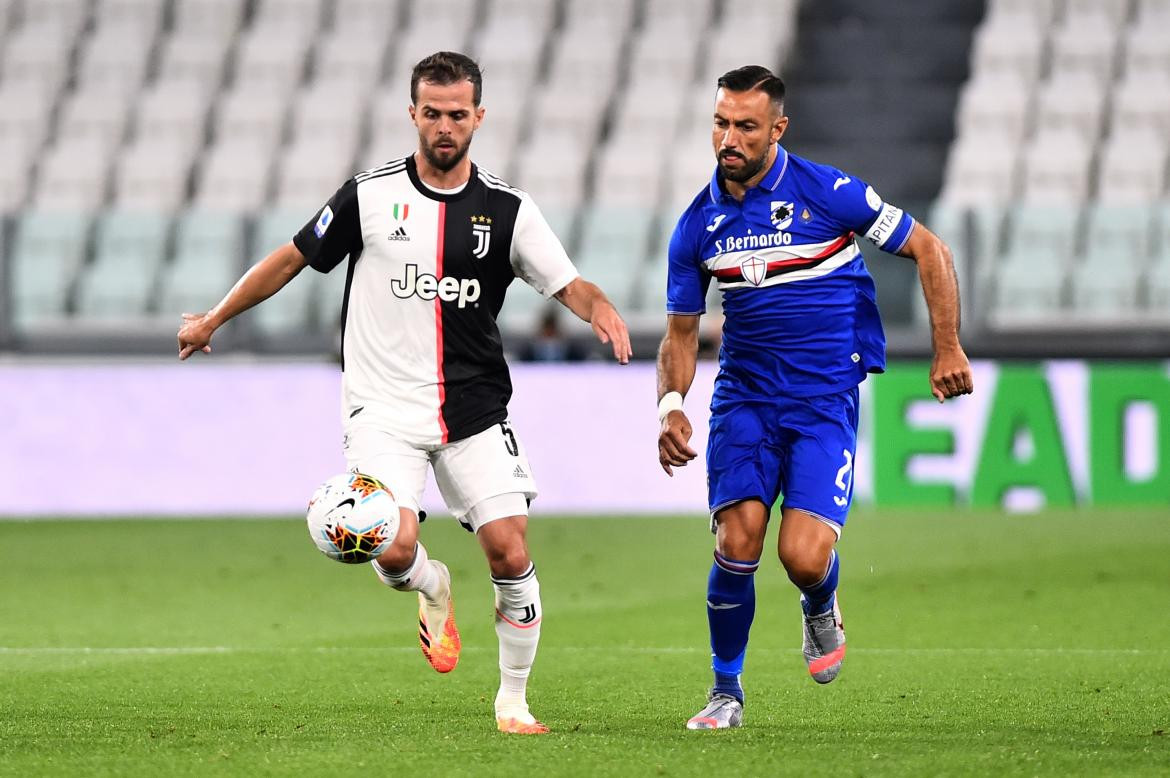 Juventus vs Sampdora, Serie A, REUTERS