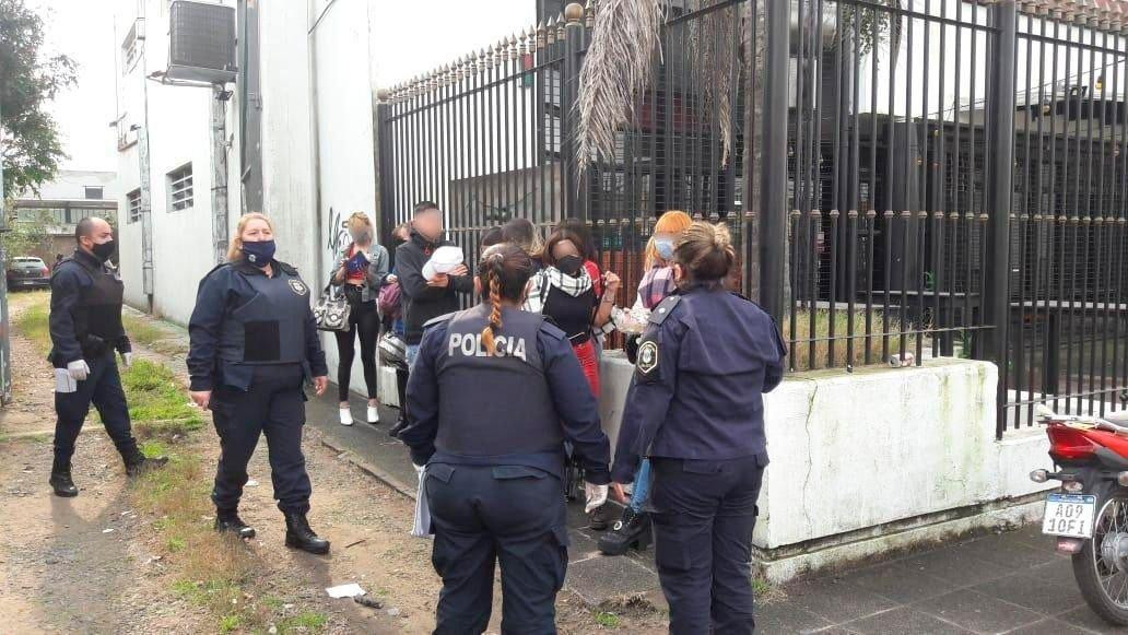 Fiesta clandestina en La Plata, coronavirus, Foto Ministerio de Seguridad