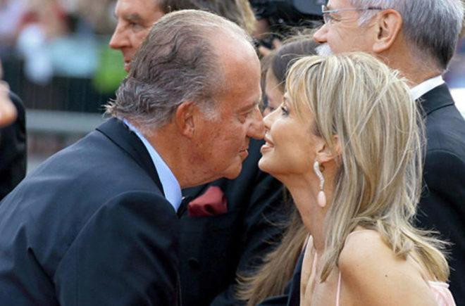 Juan Carlos I y Corinna Larsen, Foto El Mundo