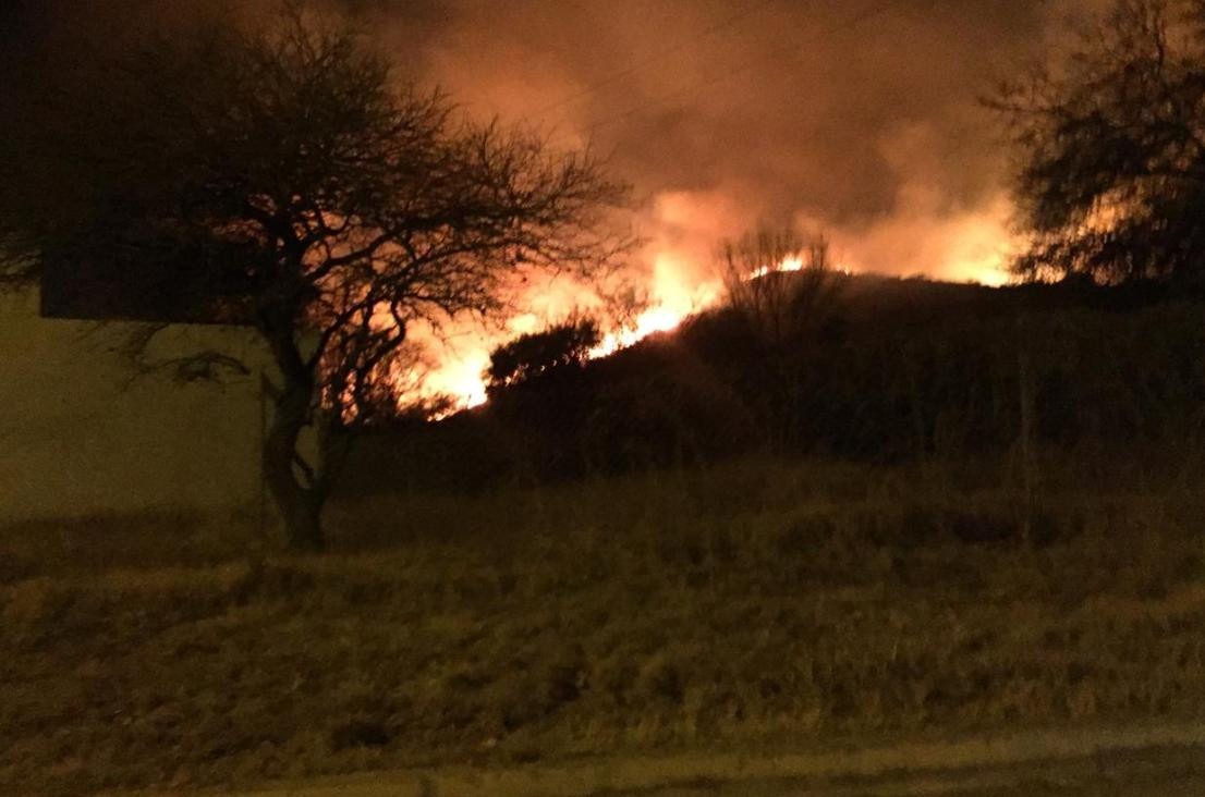 Incendios en Córdoba, Foto Twitter